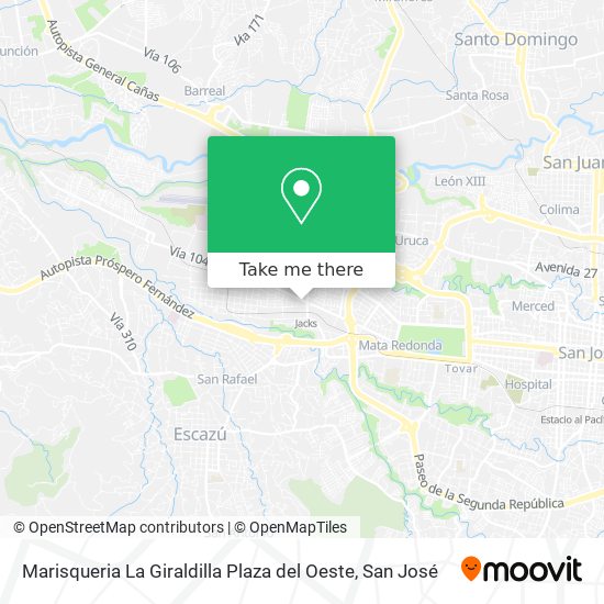 Marisqueria La Giraldilla Plaza del Oeste map