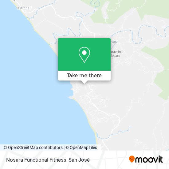 Mapa de Nosara Functional Fitness