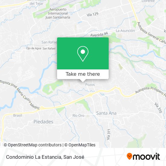 Condominio La Estancia map