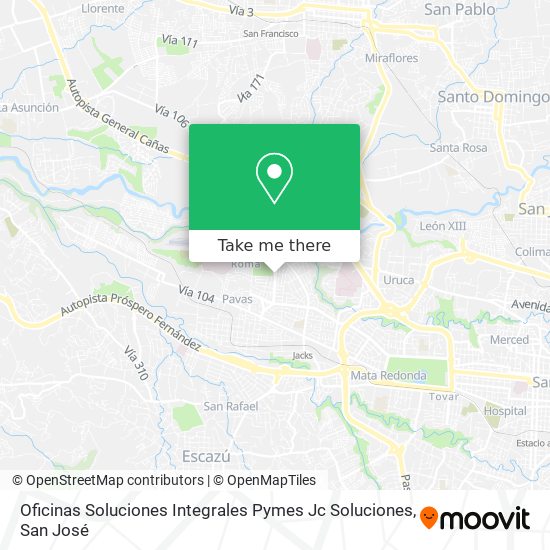 Oficinas Soluciones Integrales Pymes Jc Soluciones map