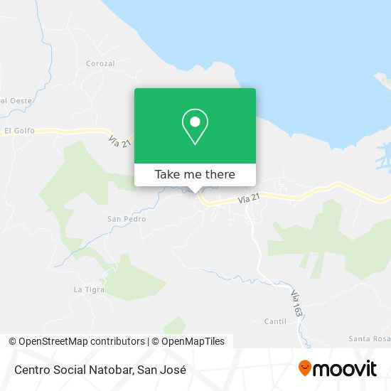 Mapa de Centro Social Natobar