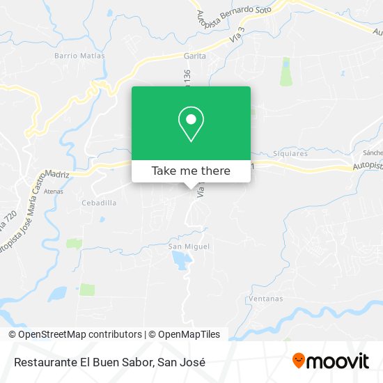 Restaurante El Buen Sabor map