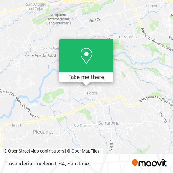 Lavanderia Dryclean USA map