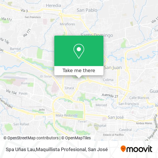 Spa Uñas Lau,Maquillista Profesional map