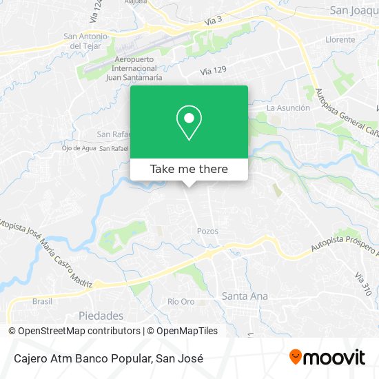 Cajero Atm Banco Popular map