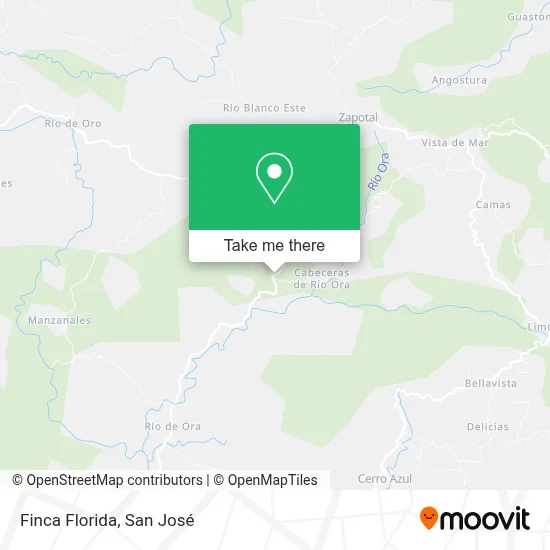 Finca Florida map