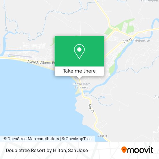 Doubletree Resort by Hilton map