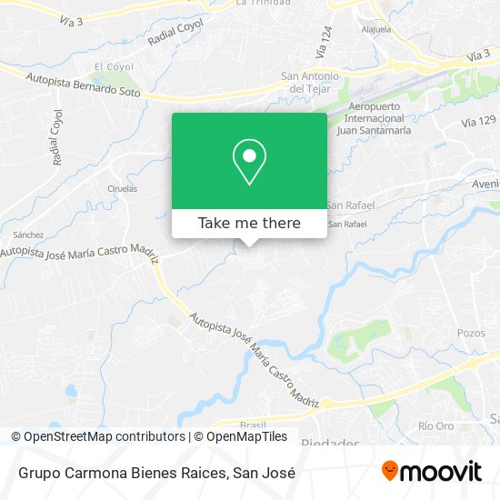 Grupo Carmona Bienes Raices map