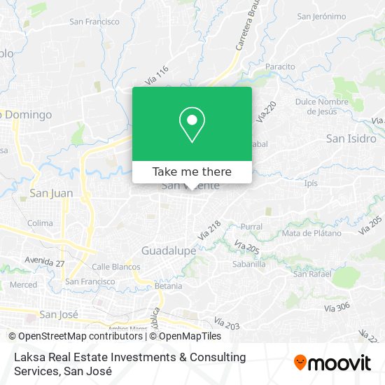 Laksa Real Estate Investments & Consulting Services map