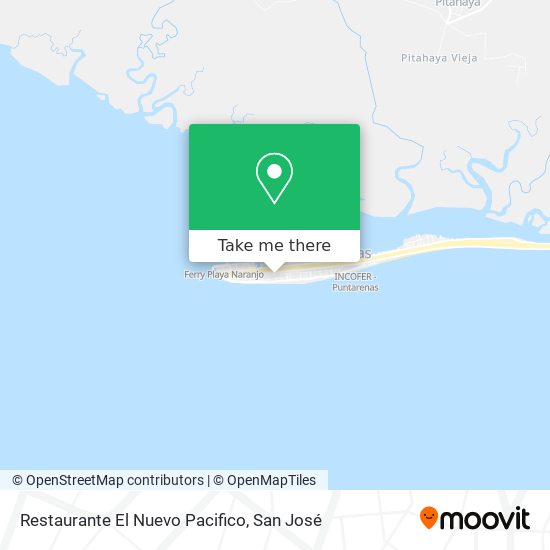 Restaurante El Nuevo Pacifico map