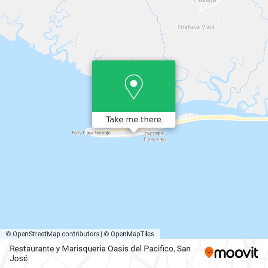 Mapa de Restaurante y Marisqueria Oasis del Pacifico