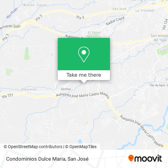 Condominios Dulce Maria map