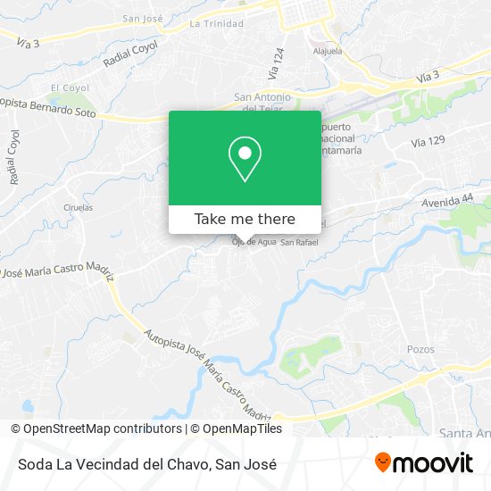 Soda La Vecindad del Chavo map
