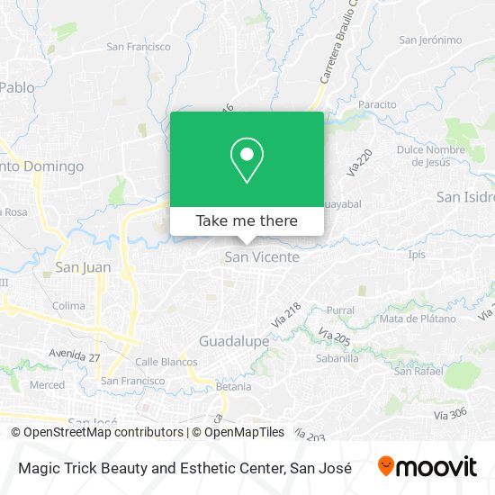 Magic Trick Beauty and Esthetic Center map