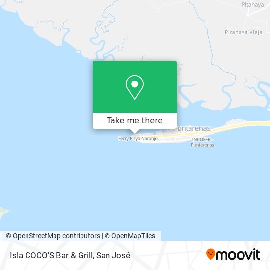 Isla COCO'S Bar & Grill map