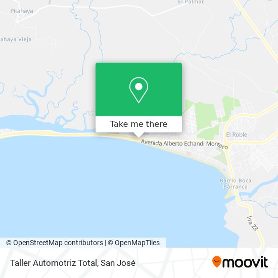 Taller Automotriz Total map
