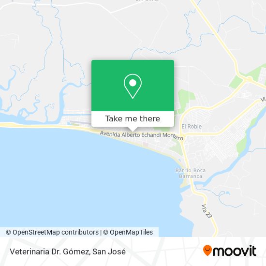 Veterinaria Dr. Gómez map