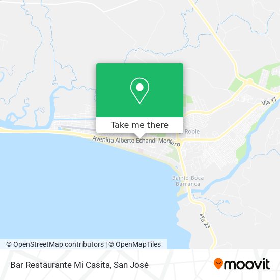 Bar Restaurante Mi Casita map