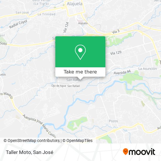 Taller Moto map