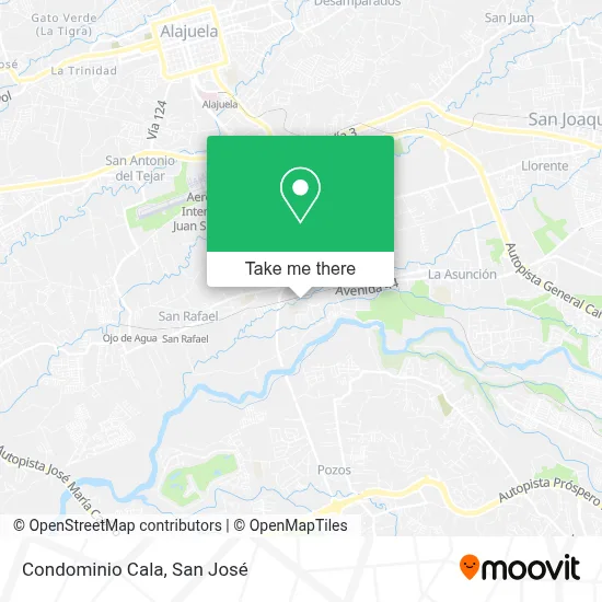 Condominio Cala map
