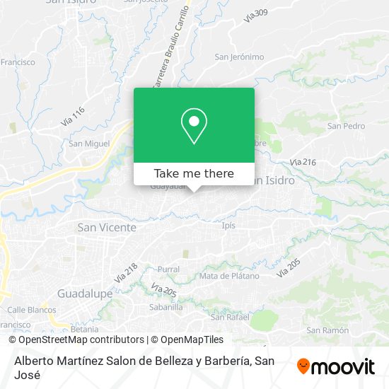 How to get to Alberto Martínez Salon de Belleza y Barbería in Goicoechea by  Bus?