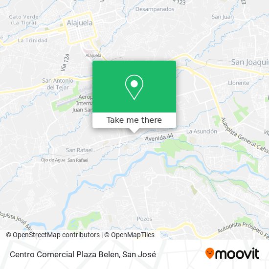 Centro Comercial Plaza Belen map