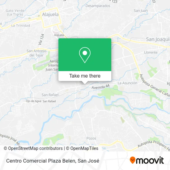 Centro Comercial Plaza Belen map