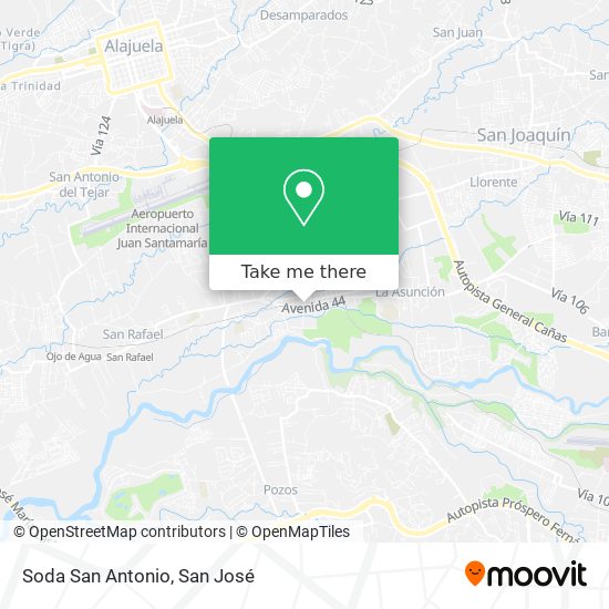 Soda San Antonio map