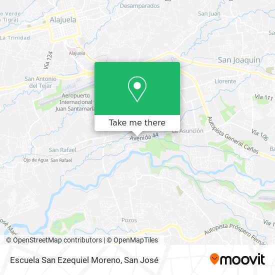 Escuela San Ezequiel Moreno map