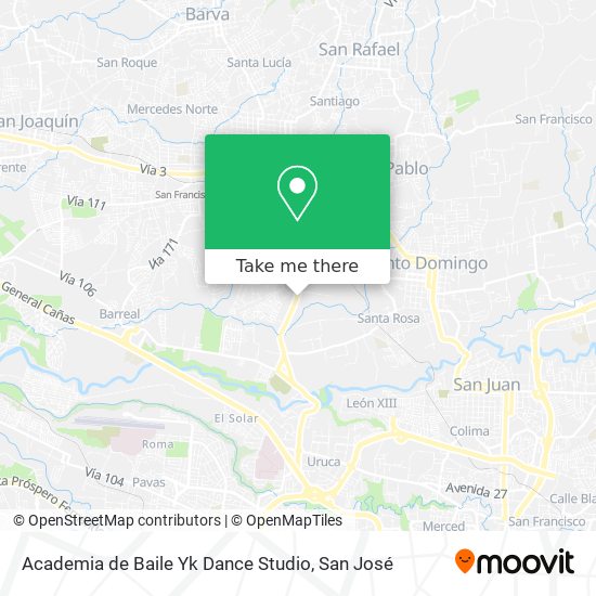 Academia de Baile Yk Dance Studio map