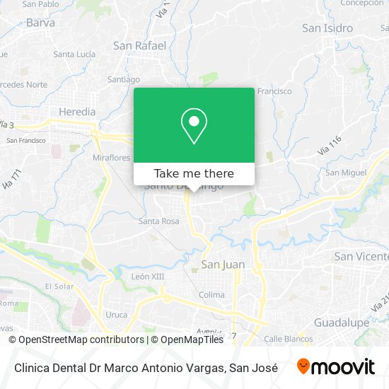 Clinica Dental Dr Marco Antonio Vargas map