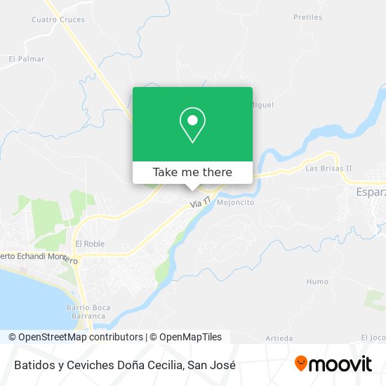 Batidos y Ceviches Doña Cecilia map