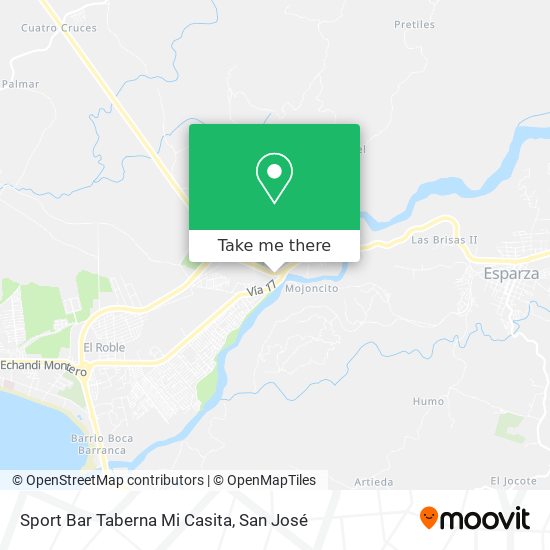 Sport Bar Taberna Mi Casita map