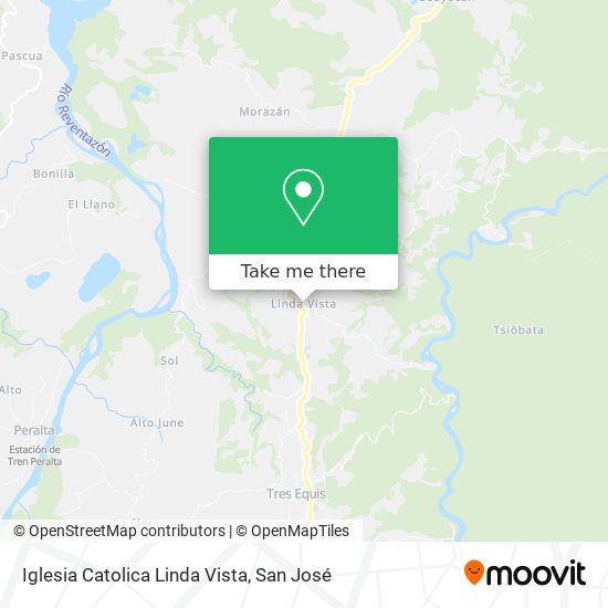 Iglesia Catolica Linda Vista map