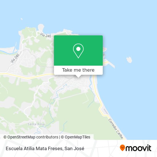 Escuela Atilia Mata Freses map