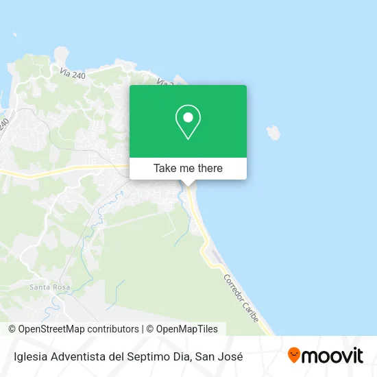 Mapa de Iglesia Adventista del Septimo Dia