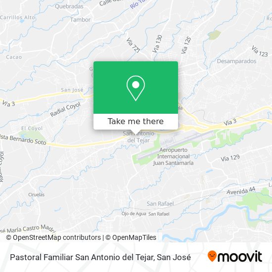 Pastoral Familiar San Antonio del Tejar map