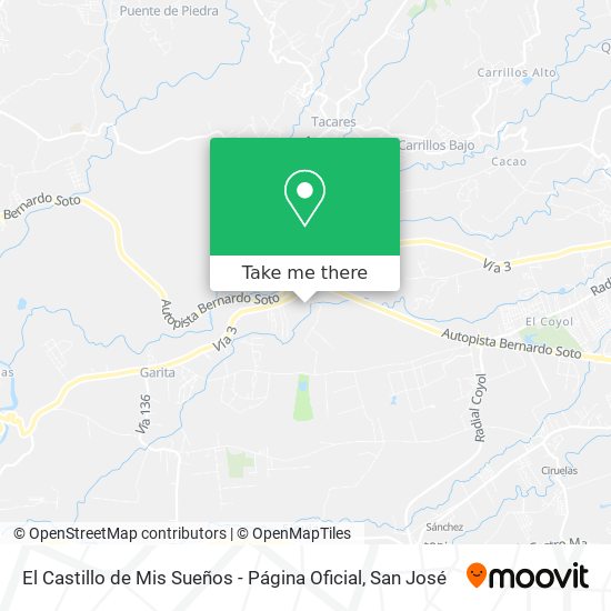 El Castillo de Mis Sueños - Página Oficial map
