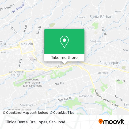 Clinica Dental Drs Lopez map
