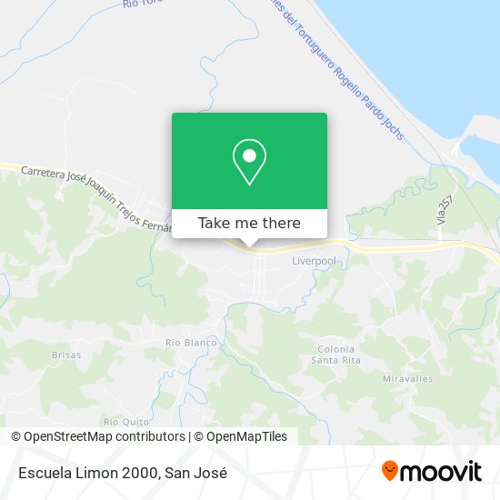 Mapa de Escuela Limon 2000