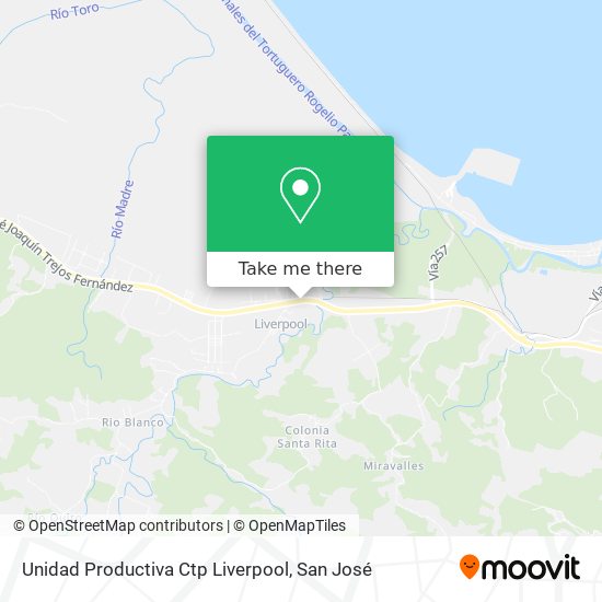 Unidad Productiva Ctp Liverpool map