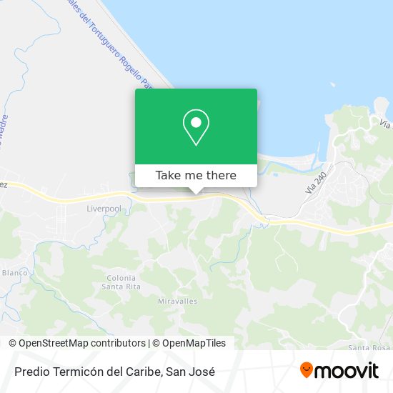 Predio Termicón del Caribe map