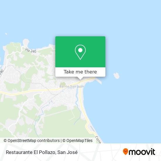 Restaurante El Pollazo map