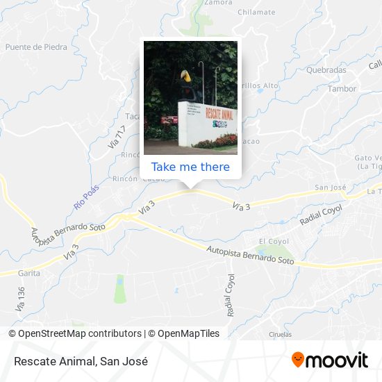 Rescate Animal map