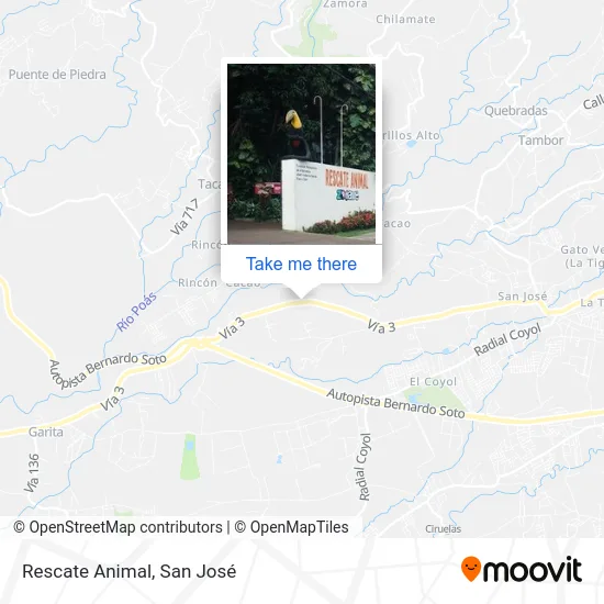 Rescate Animal map