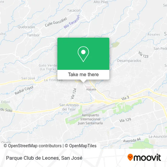 Parque Club de Leones map
