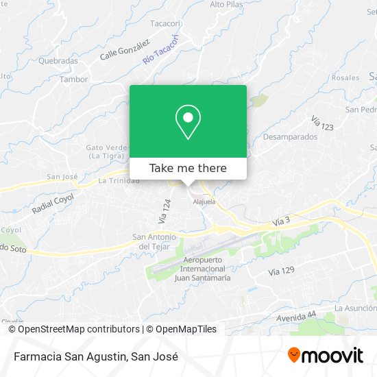 Farmacia San Agustin map