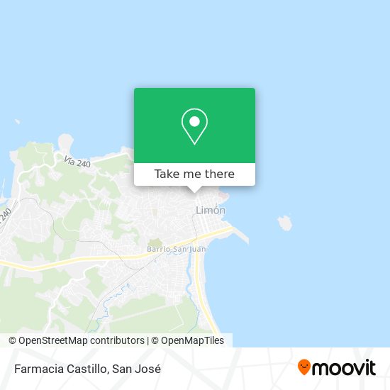 Mapa de Farmacia Castillo