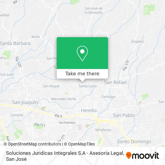 Mapa de Soluciones Juridicas Integrales S.A - Asesoria Legal