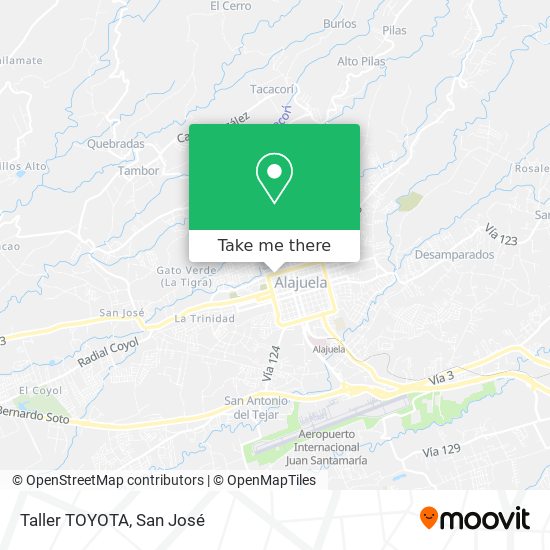 Taller TOYOTA map